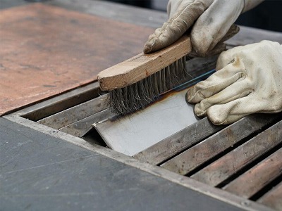 Dirty or Contaminated Metal