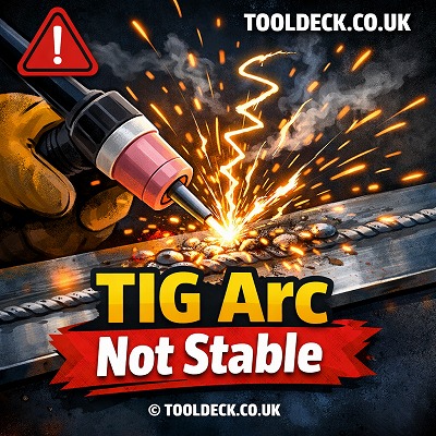 TIG Arc Not Stable – Causes & Fix