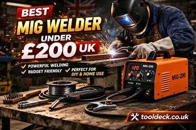 Best MIG Welder Under £200 UK (2026 Buyer’s Guide) best MIG welder under £200 UK