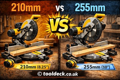 210mm vs 255mm Mitre Saw