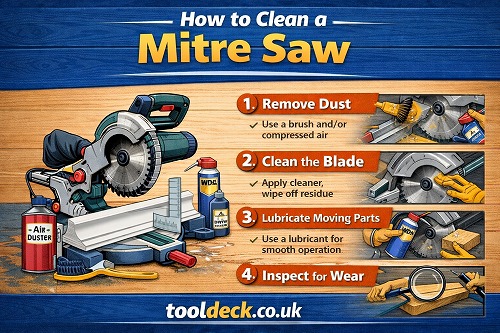 How to Clean a Mitre Saw