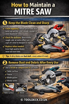 How to Maintain a Mitre Saw