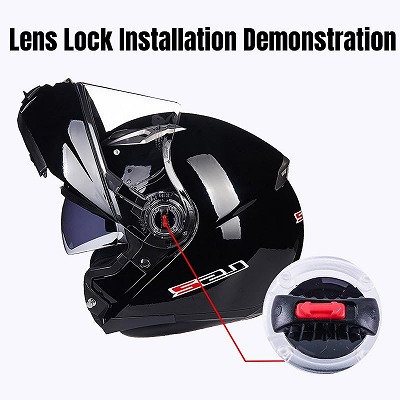 Remove the Helmet Lens Cover