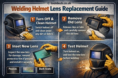 Welding Helmet Lens Replacement Guide