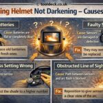 Welding Helmet Not Darkening – Causes & Fix