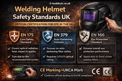 Welding Helmet Safety Standards UK